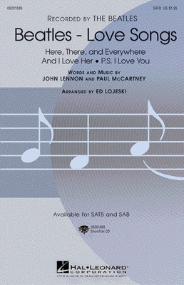 Beatles - Love Songs - Ed Lojeski Hal Leonard ShowTrax CD CD
