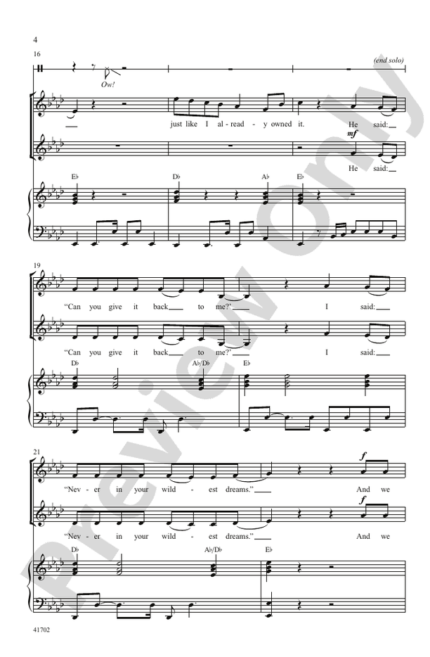 Best Song Ever – SSA Choral Octavo (Digital Download)