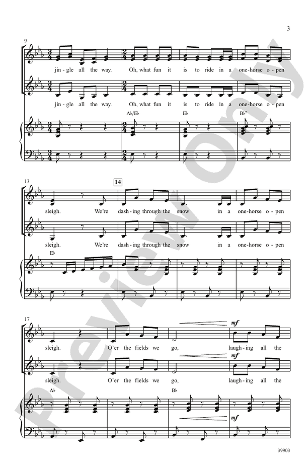 Jingle Bells – SSA Choral Octavo (Digital Download)