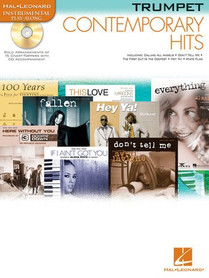 Contemporary Hits - for Trumpet Instrumental Play-Along Pack - Various - Trumpet Hal Leonard /CD