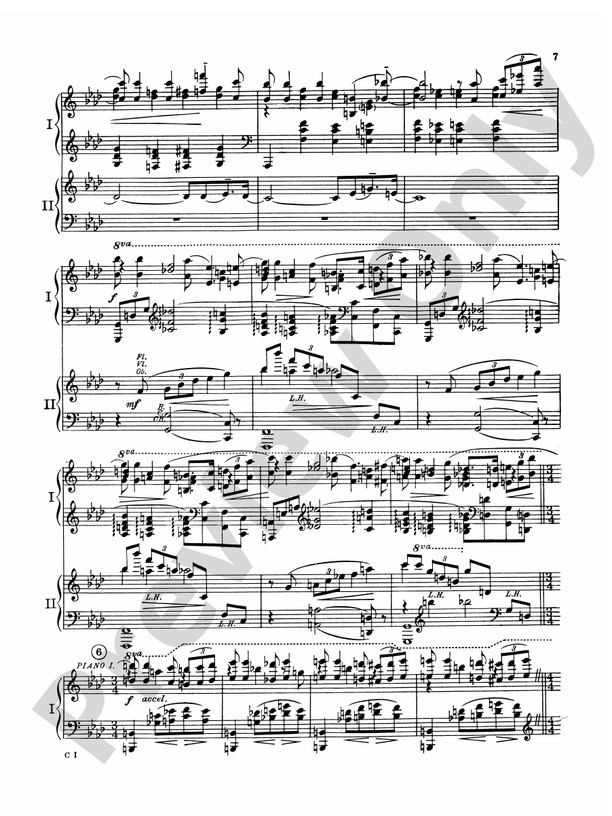 Concerto in F - 2 Pianos, 4 Hands (Digital Download)