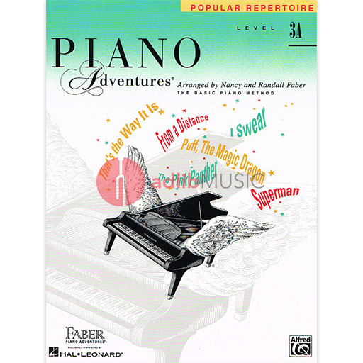 Piano Adventures Level 3A Popular Repertoire Book - Piano by Faber/Faber Hal Leonard 420238