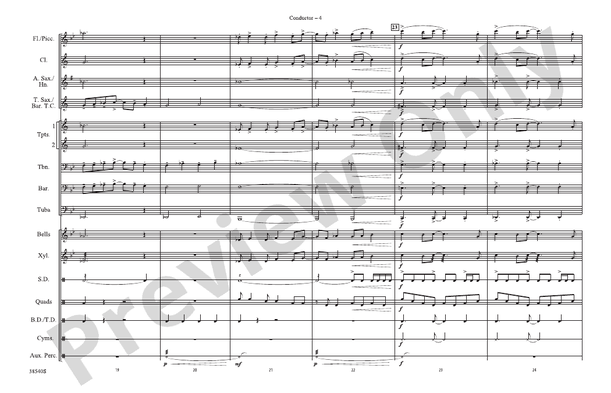 La Fiesta Del Tigre – Marching Band Conductor Score & Parts (Digital Download)