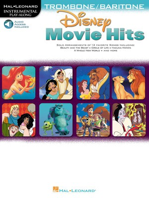 Disney Movie Hits - Trombone/Baritone B.C. - Various - Trombone Hal Leonard