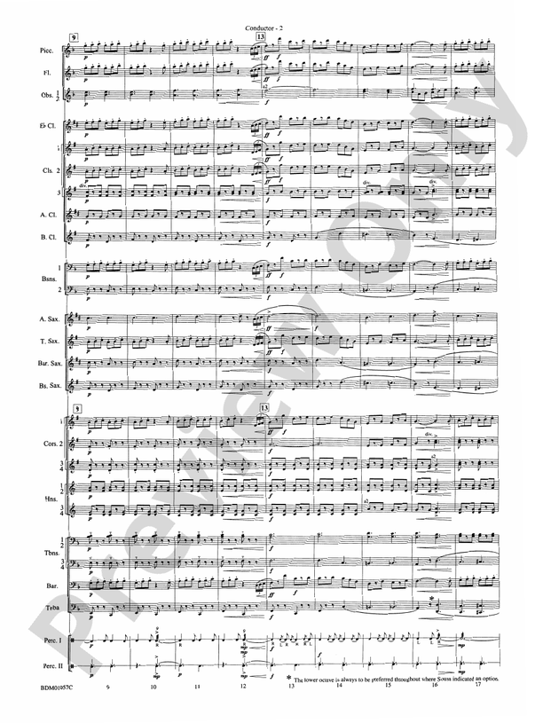 Black Horse Troop - Concert Band Conductor Score & Parts (Digital Download)
