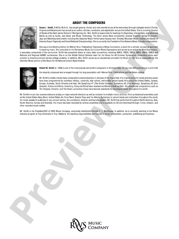 Beginning Band Warm-Up - Concert Band Conductor Score & Parts (Digital Download)