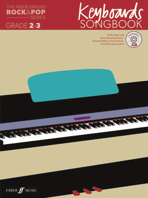 GRADED ROCK AND POP KEYBOARD GR2-3 BK/CD