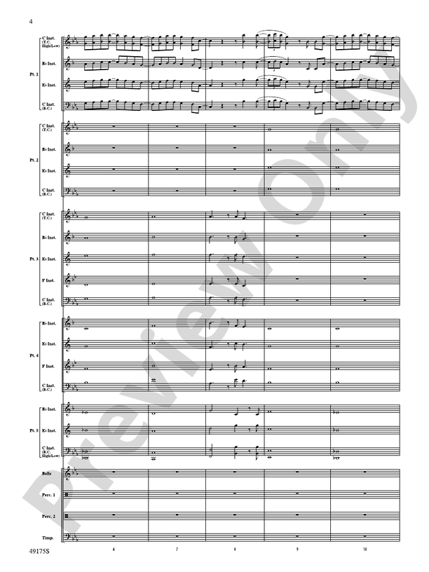 You'll Be Back (Flexible Arrangement) - Concert Band Conductor Score & Parts (Digital Download)