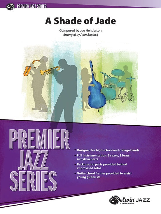 A Shade of Jade – Jazz Ensemble Conductor Score & Parts (Digital Download)