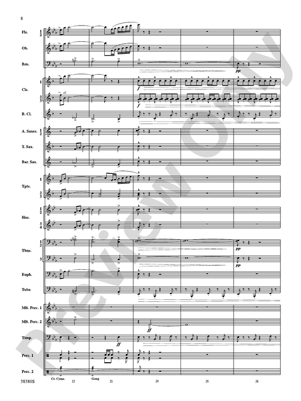 And in the End It Was Earth - Concert Band Conductor Score & Parts (Digital Download)