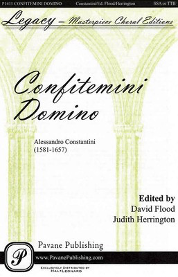 Confitemini Domino - Alessandro Constantini - SSA/TTB Pavane Publishing Choral Score Octavo