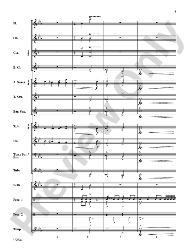 To Build a Dream - Concert Band Conductor Score & Parts (Digital Download)