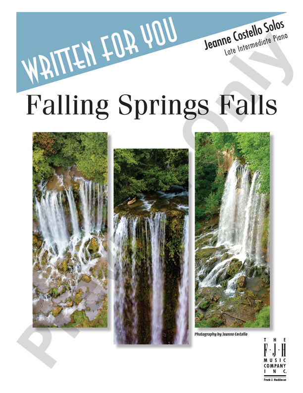 Falling Springs Falls - Piano (Digital Download)