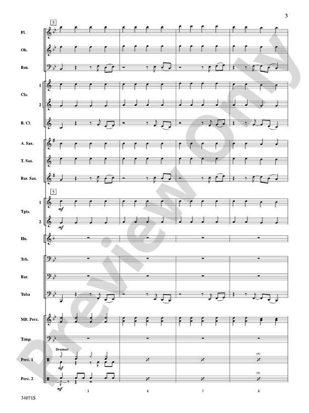 Haven't Met You Yet (Grade 2) - Concert Band Conductor Score & Parts (Digital Download)