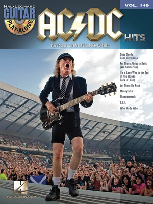 AC/DC Hits - Guitar Play-Along Volume 149 - Guitar Music Sales America Guitar TAB with Lyrics & Chords Softcover/CD