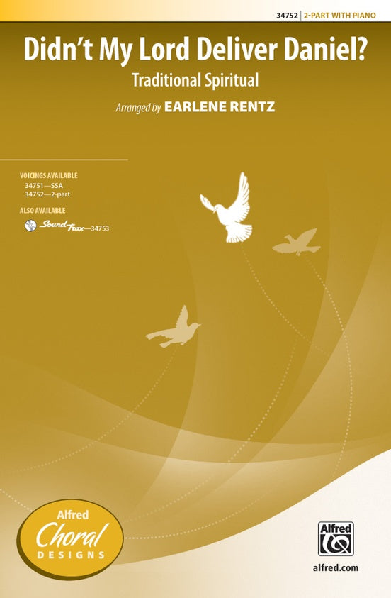 Didn't My Lord Deliver Daniel? – 2-Part Choral Octavo (Digital Download)