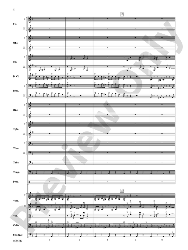 Academic Festival Overture, Op. 80 – Full Orchestra Conductor Score & Parts (Digital Download)
