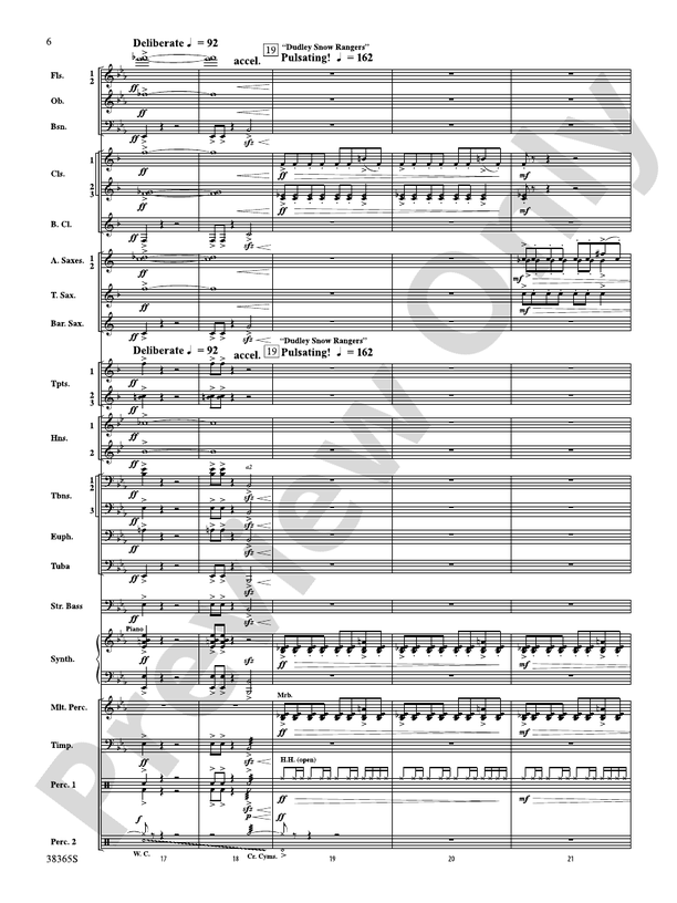 Crossroads to the Future - Concert Band Conductor Score & Parts (Digital Download)