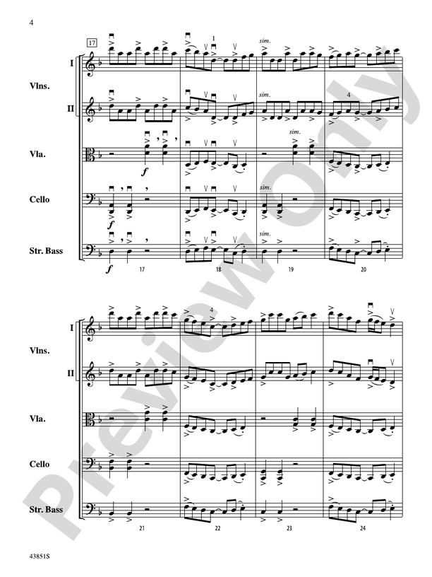 Impact – String Orchestra Conductor Score & Parts (Digital Download)