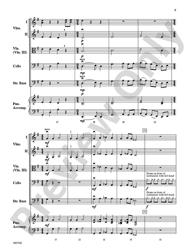A Musical Passport - String Orchestra Conductor Score & Parts (Digital Download)