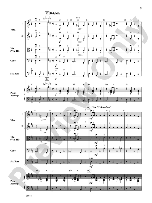 Chitty Chitty Bang Bang (Grade 2.5) - String Orchestra Conductor Score & Parts (Digital Download)