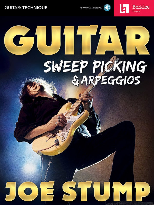Guitar Sweep Picking & Arpeggios Bk/Ola - Joe Stump - Berklee Press - Guitar