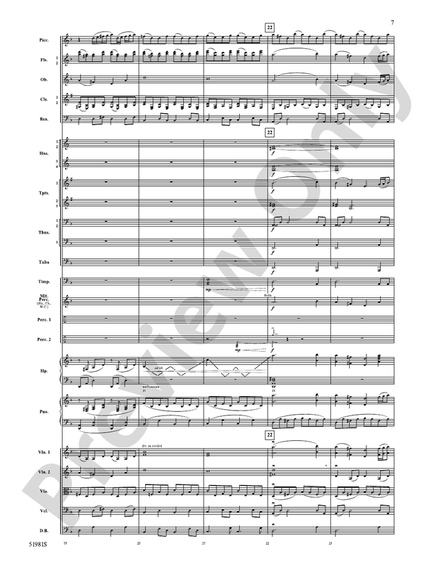 The Iliad (Grade 4) - Full Orchestra Conductor Score & Parts (Digital Download)