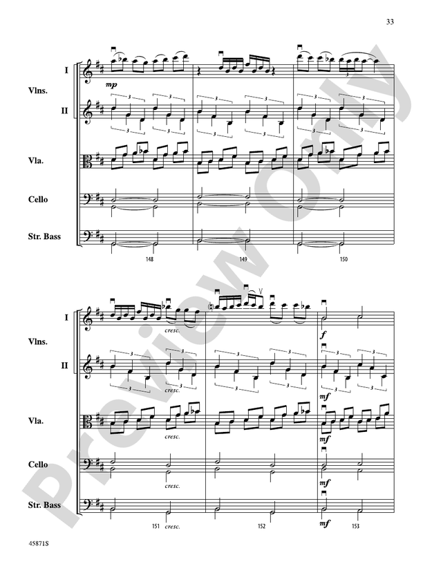 Hemispheres - String Orchestra Conductor Score & Parts (Digital Download)