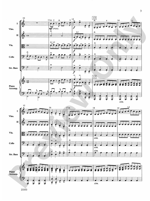Conquistador! – String Orchestra Conductor Score & Parts (Digital Download)