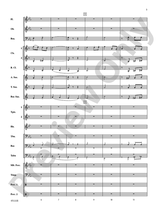 Sketches of Canada - Concert Band Conductor Score & Parts (Digital Download)