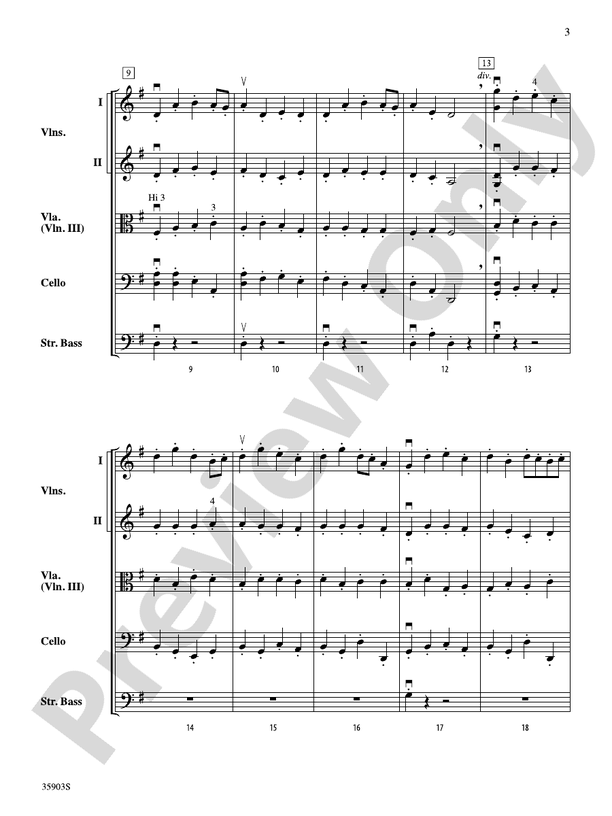 Mock Morris – String Orchestra Conductor Score & Parts (Digital Download)