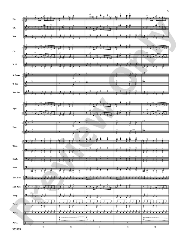 Led Zeppelin on Tour - Concert Band Conductor Score & Parts (Digital Download)