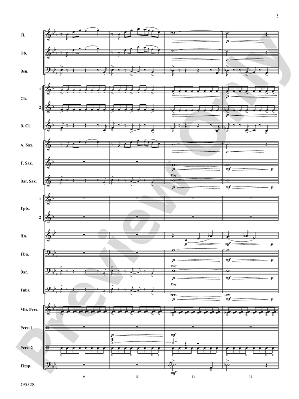 Dance of the Garden Gnomes - Concert Band Conductor Score & Parts (Digital Download)