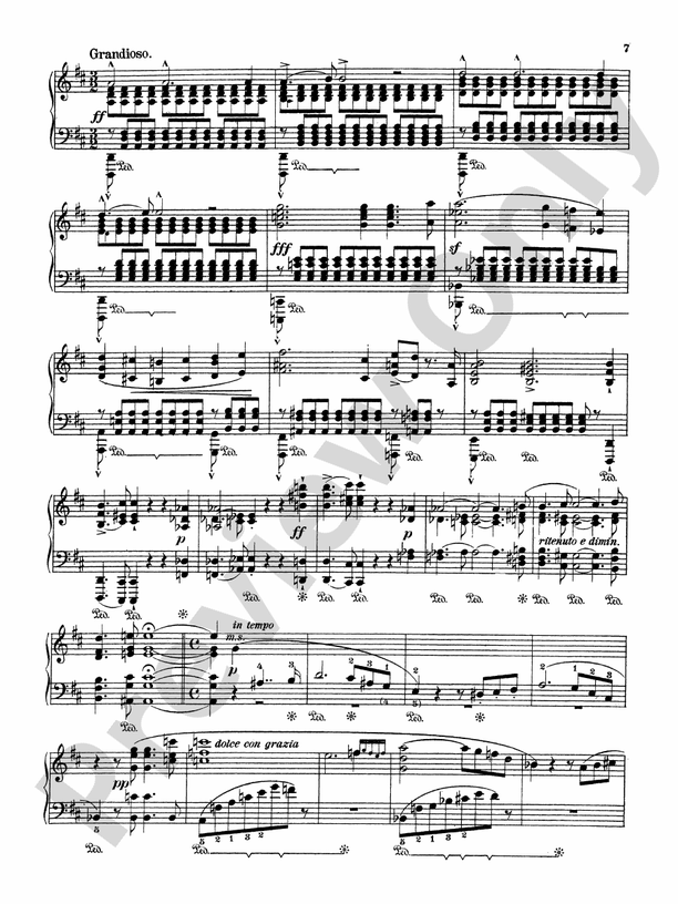 Liszt - Sonata in B Minor - Piano Solo (Digital Download)