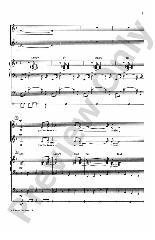 All About the Blues - 2-Part Choral Octavo (Digital Download)