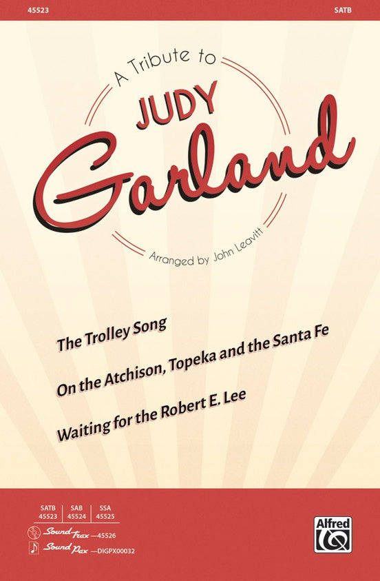 A Tribute to Judy Garland - SATB Choral Octavo (Digital Download)