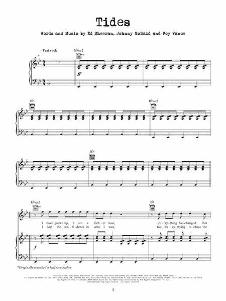 Ed Sheeran - Equals = - P/V/G - Hal Leonard