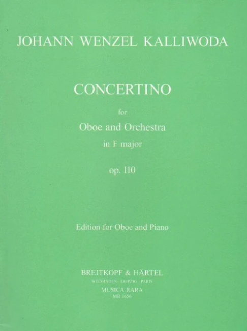 Kalliwoda - Concerto in Fmaj Op110 - Oboe/Piano Accompaniment Musica Rara MR1656