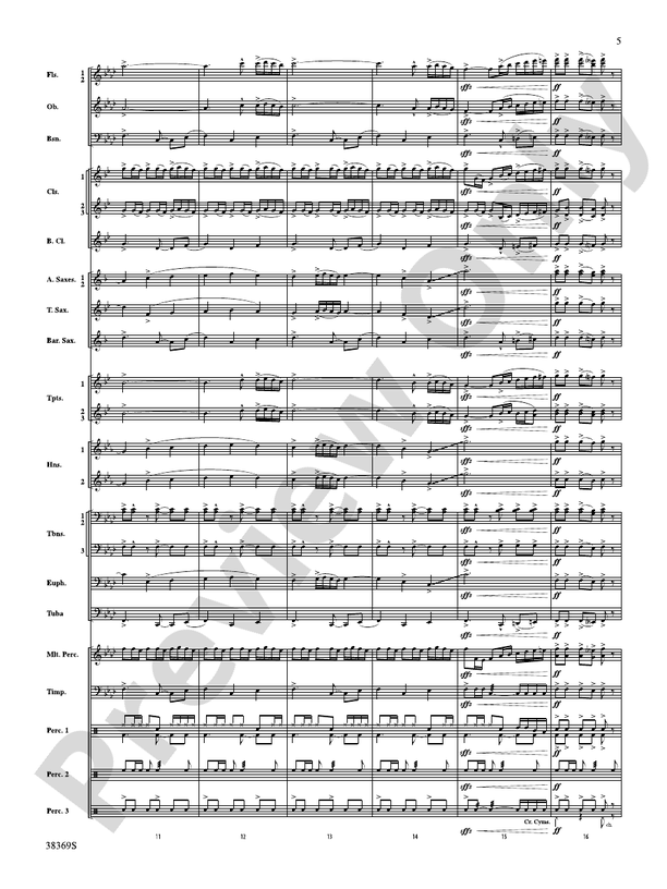 Man of La Mancha - Concert Band Conductor Score & Parts (Digital Download)