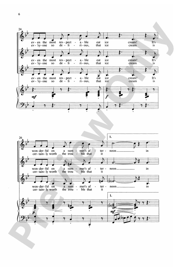 Anne of Green Gables - SSA Choral Octavo (Digital Download)