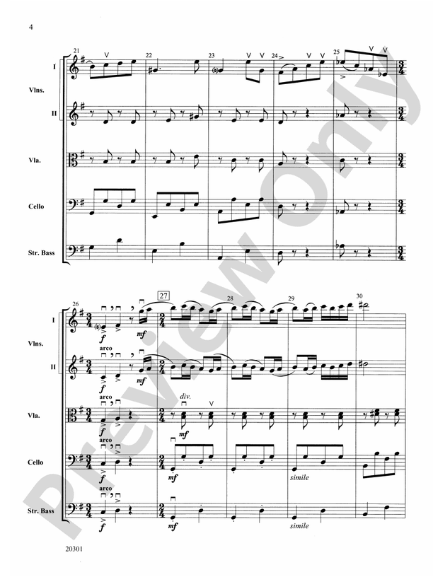Acrobats – String Orchestra Conductor Score & Parts (Digital Download)