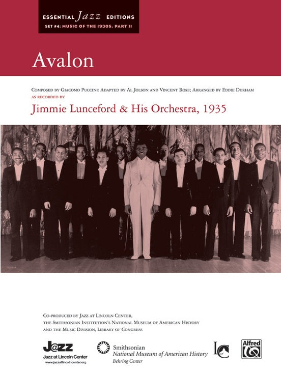 Avalon - Jazz Ensemble Conductor Score & Parts (Digital Download)