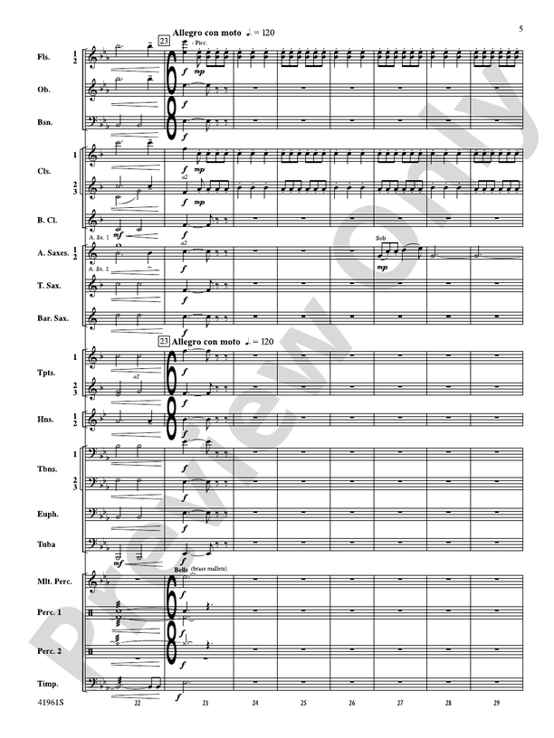 Aquatica - Concert Band Conductor Score & Parts (Digital Download)