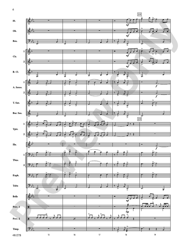 Lone Eagle - Concert Band Conductor Score & Parts (Digital Download)
