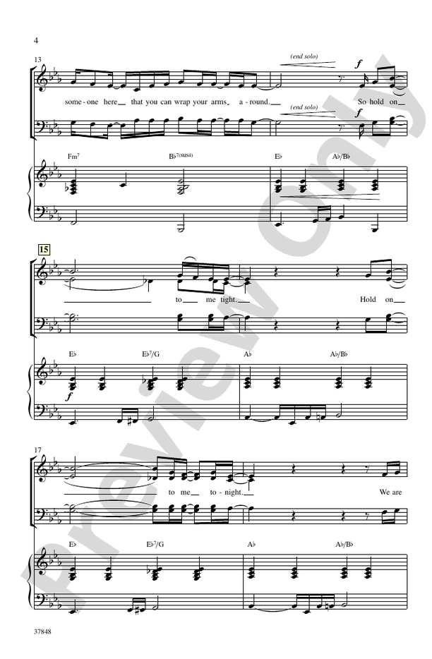 Hold On – SATB Choral Octavo (Digital Download)
