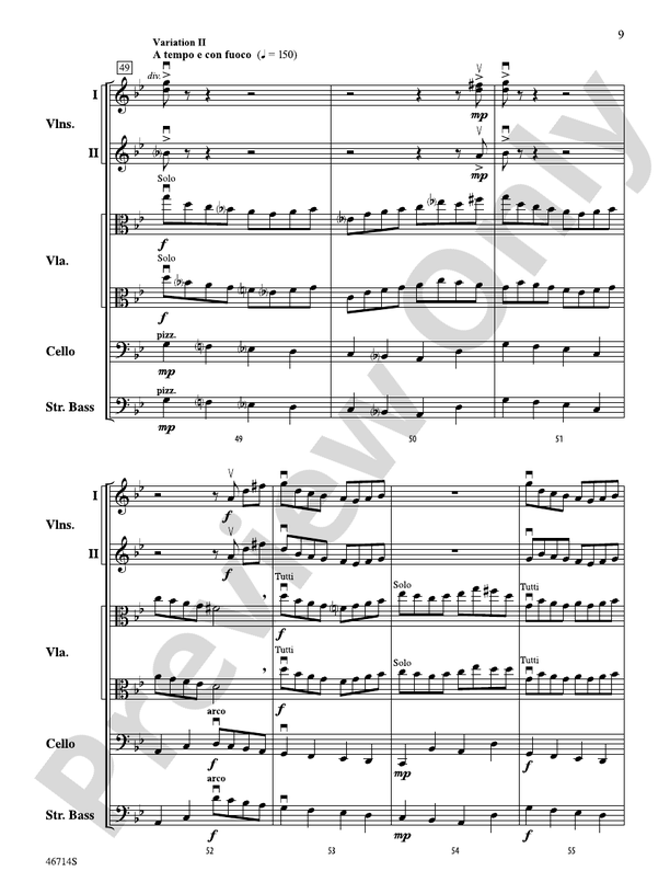 Yumiweeus - String Orchestra Conductor Score & Parts (Digital Download)