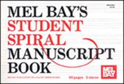 Manuscript 5 Stave Bk Spiral Student -