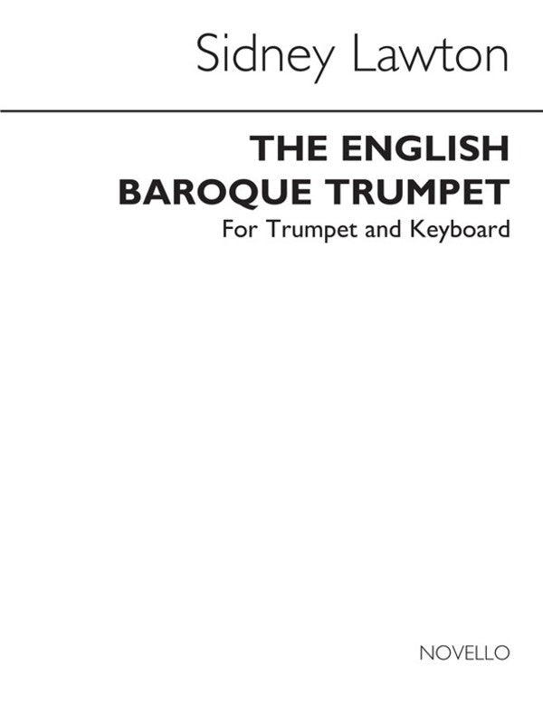 Lawton English Baroque - Trumpet/Piano Accompaniment by Lawton Novello NOV120606