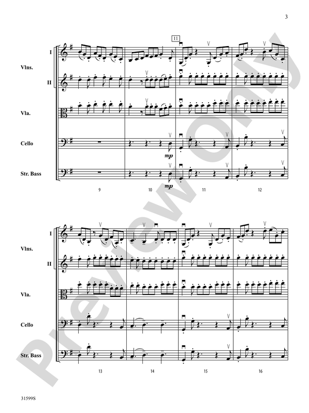Quicksilver – String Orchestra Conductor Score & Parts (Digital Download)