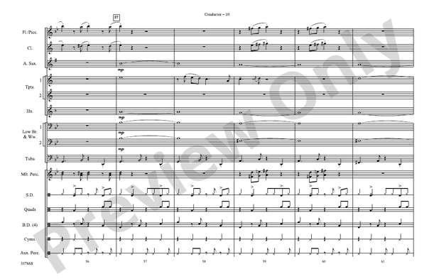Wizard Wheezes (from Harry Potter and the Half-Blood Prince) – Marching Band Conductor Score & Parts (Digital Download)